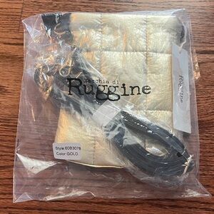 Macchia di Ruggine Gold Crossbody Bag